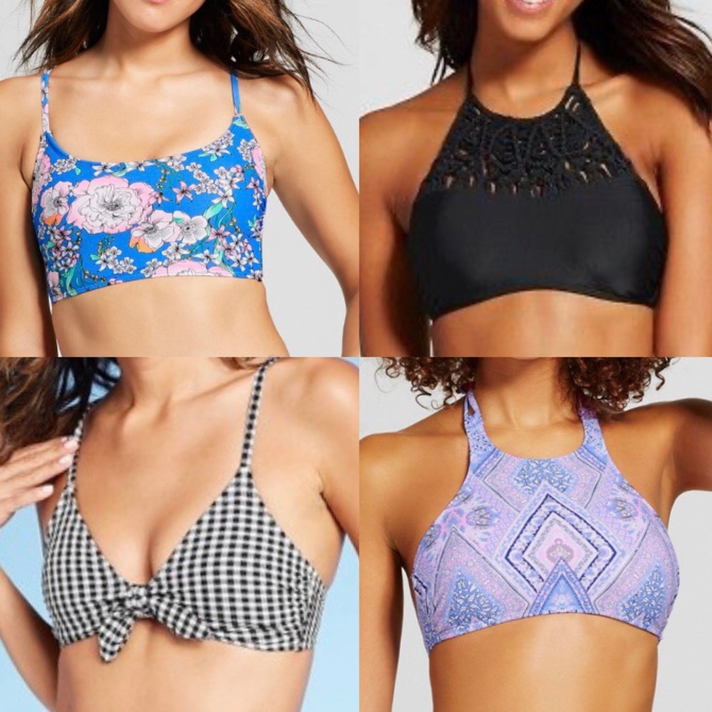 4 BIKINI TOPS